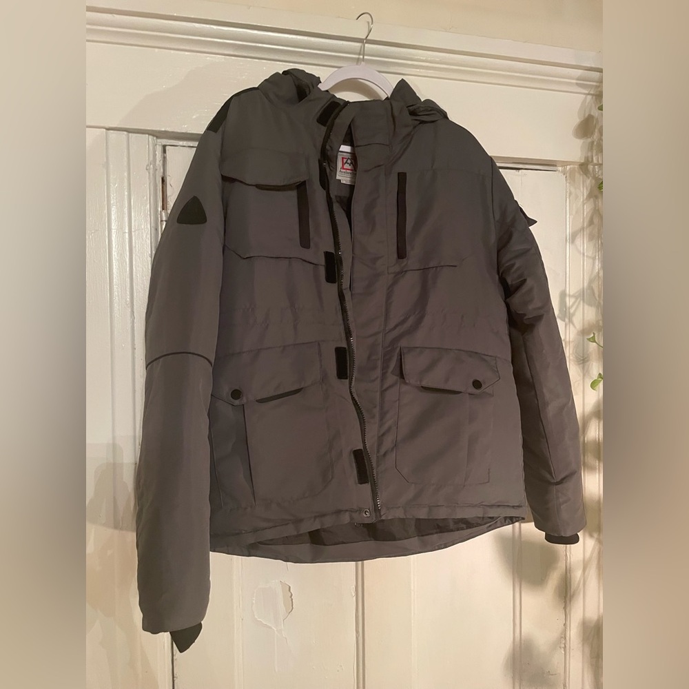 Avalanche Charcoal Down Ski Jacket